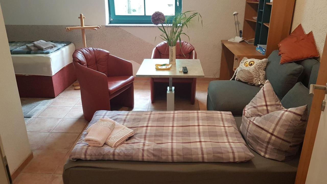 Apartment Im Gruenen Mit Anbindung Ans Zentrum Erfurt Luaran gambar